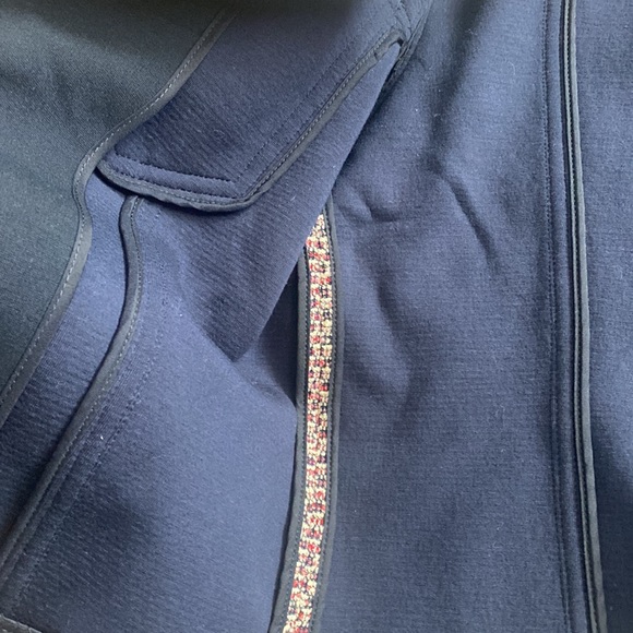 Theory-Ualana Z Beacon Tweed Zip-front Cropped Jacket 8 - Picture 11 of 12